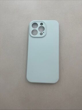 Amazon Light Blue Silicone Phone Case